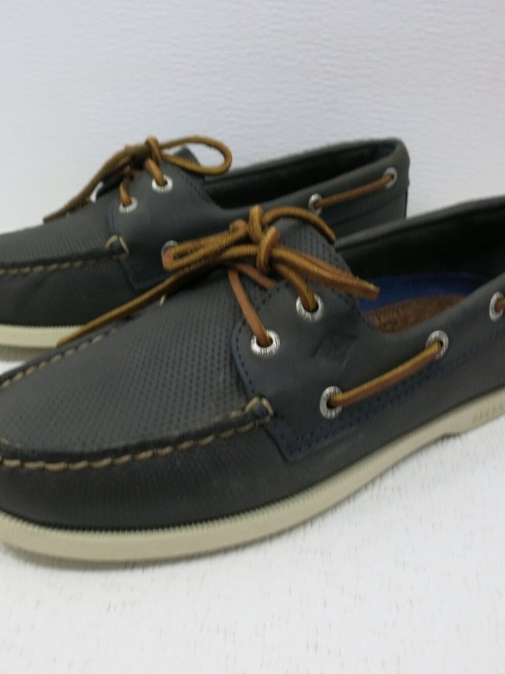 Sperry Top-Sider Drak Gray Nubuck Leather Men's Footwear Casual Deck Shoes 7 M